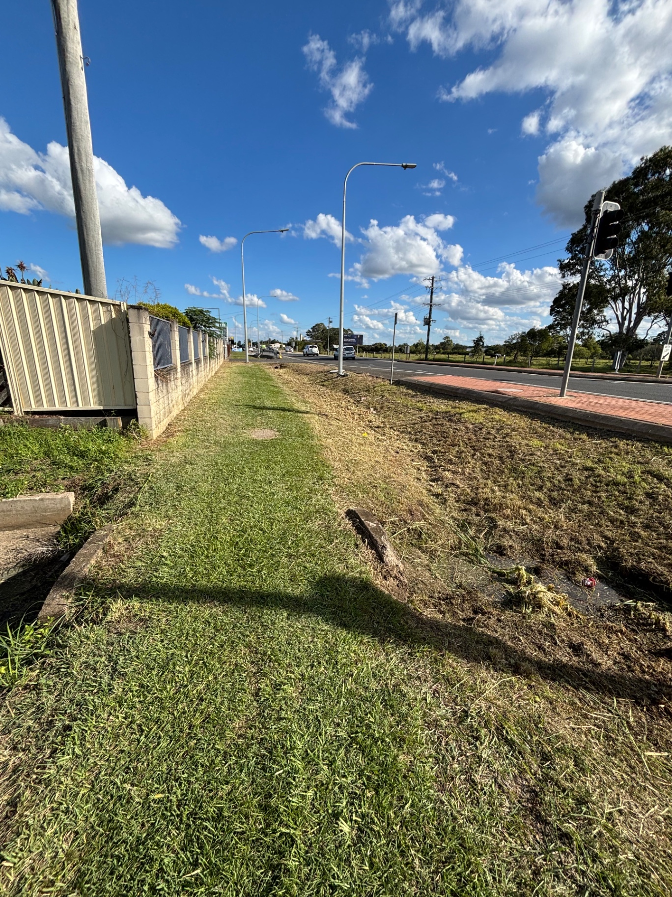 Roadside Verge Mow — after