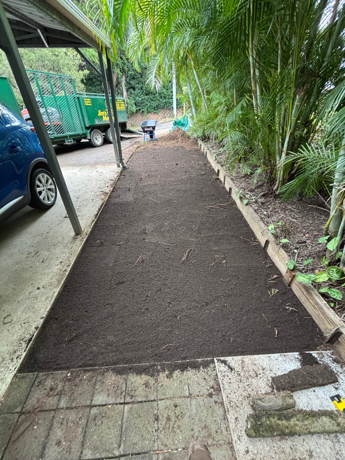 Turfing — before