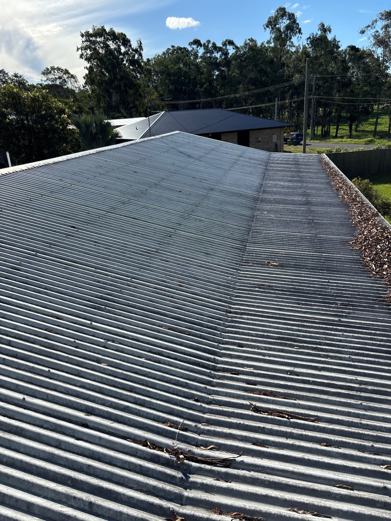 Pressure Washing — before